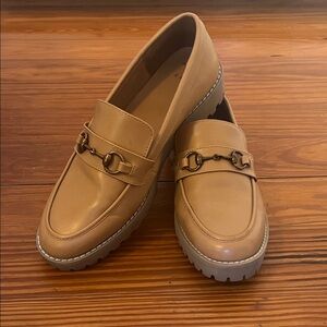 Tan Loafers